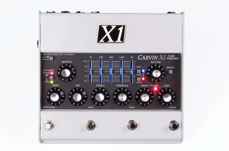 Carvin X1 All Tube Guitar Preamp Pedal