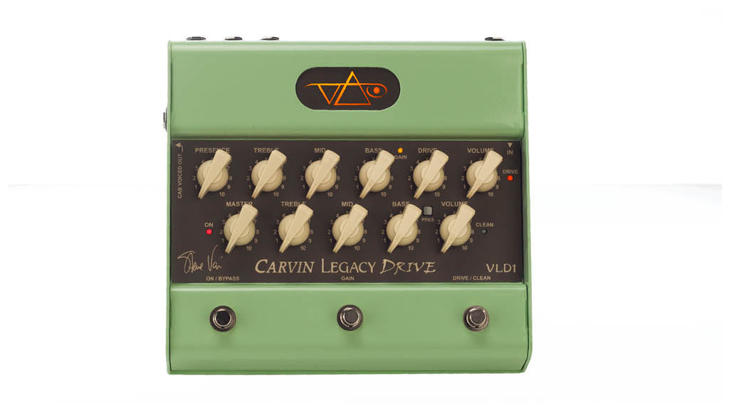 carvin steve vai legacy drive all tube guitar preamp pedal vld1