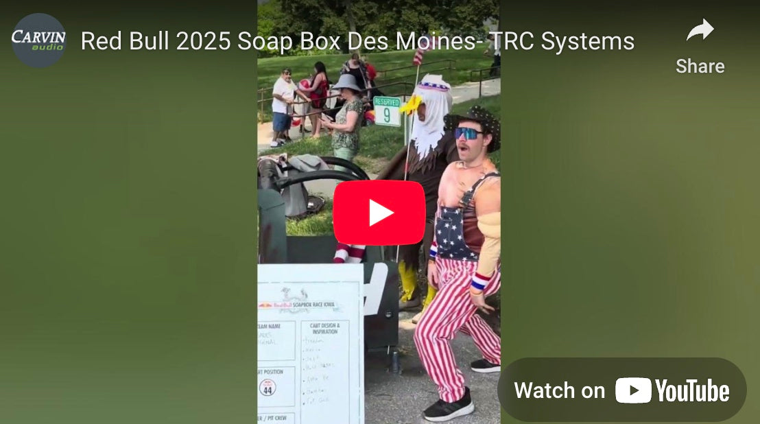 Red Bull 2025 Soap Box Des Moines - TRC Column Array Systems