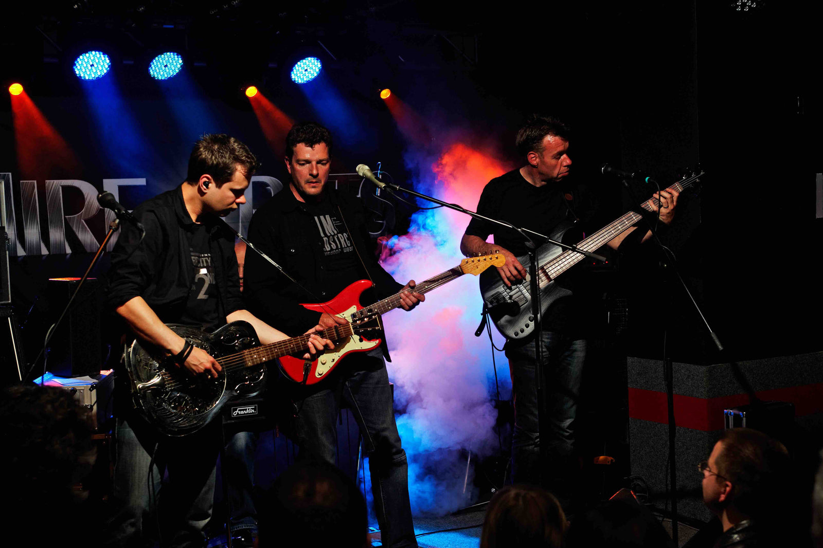 Band on Stage at a Gig