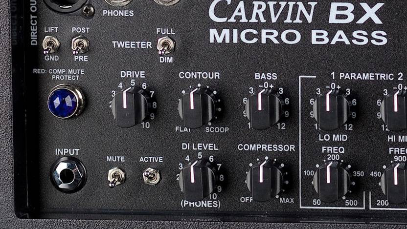 Bass Amp with Contour Knob