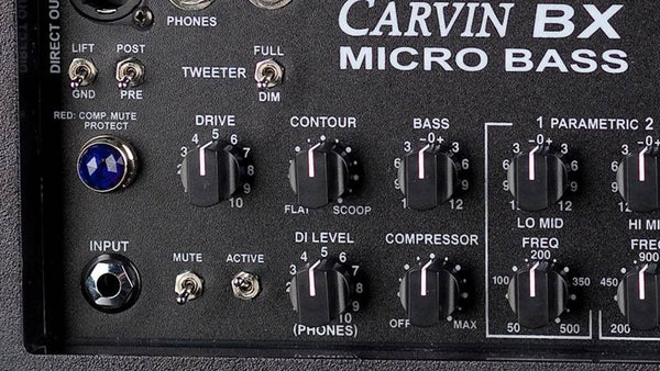 Using the Contour Knob to Dial in Your Bass Tone - Carvin Audio