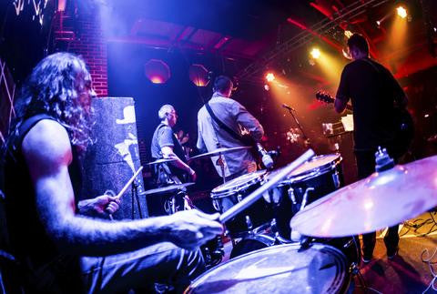 Band's Stage Setup