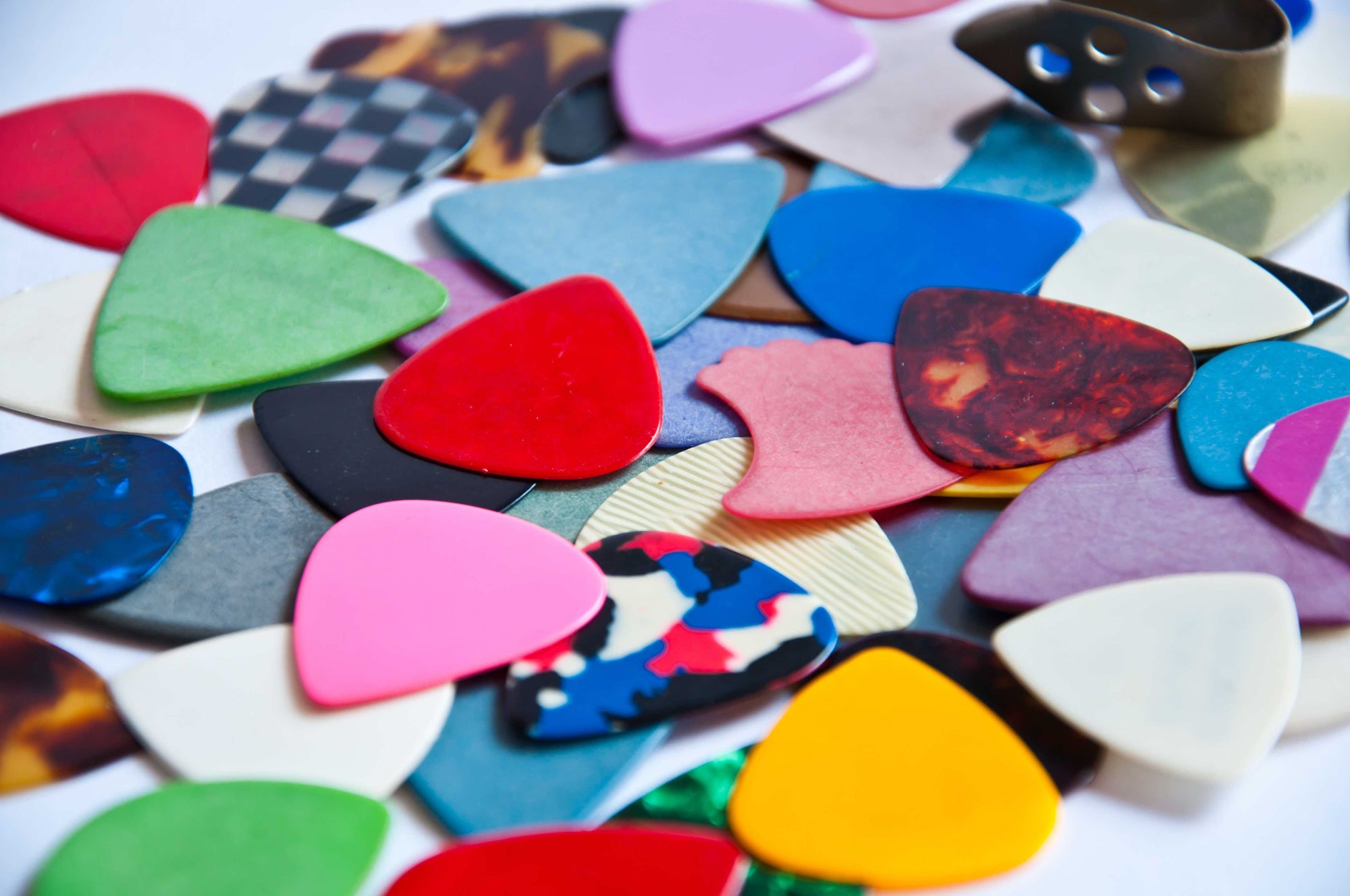 What's in a Guitar Pick?