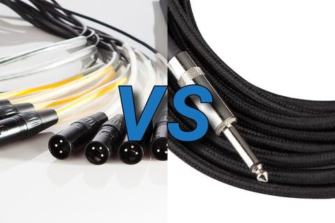 XLR vs 1/4-inch Cable