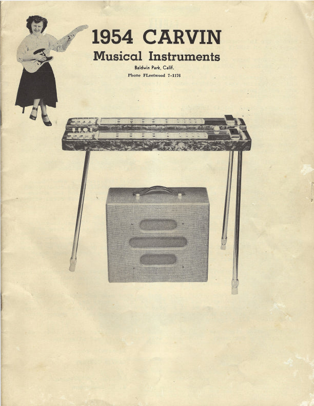 carvin 1954 catalog cover