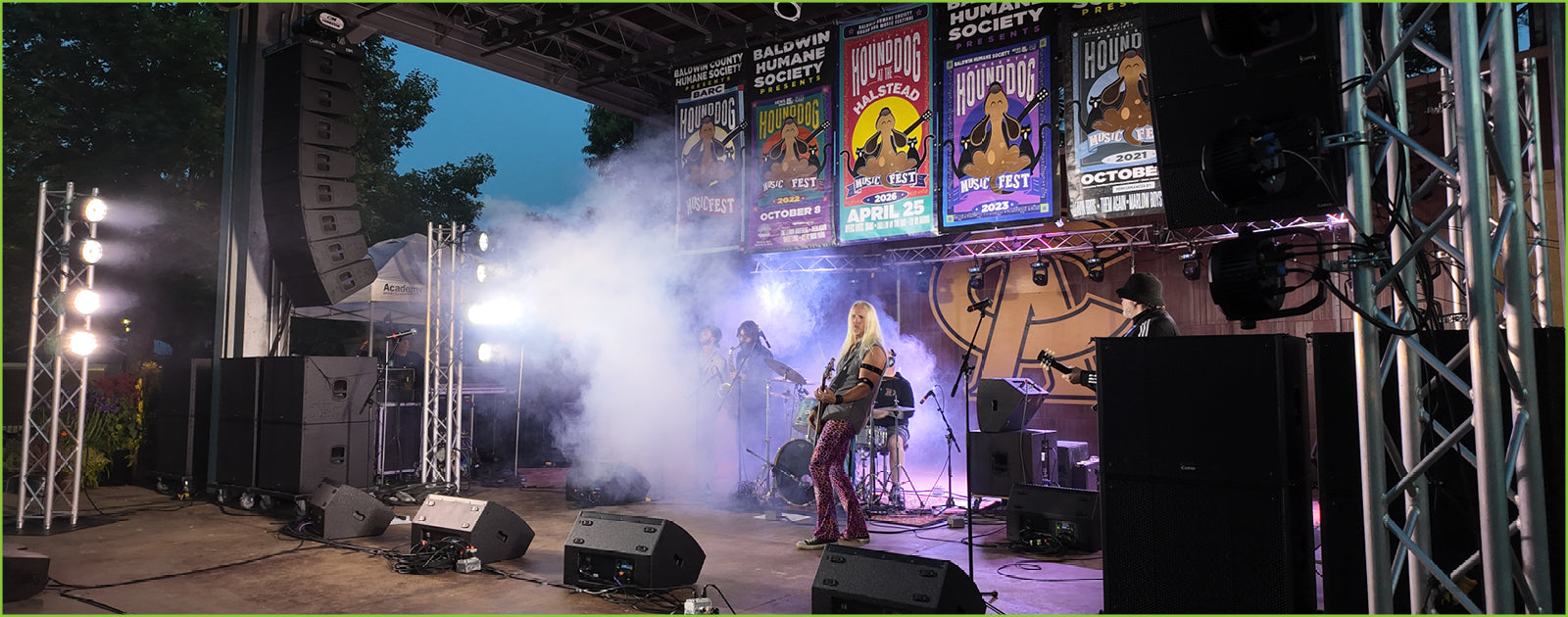 TRx5000 Line Array Deployed at Halstead Amphitheater