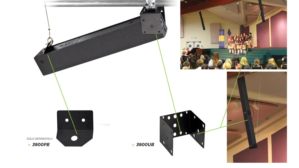 3900UB U Bracket for TRx3900F and TRx3903