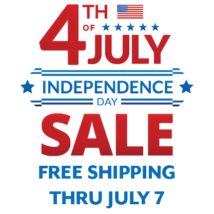 4th of July Sales- Free Shipping