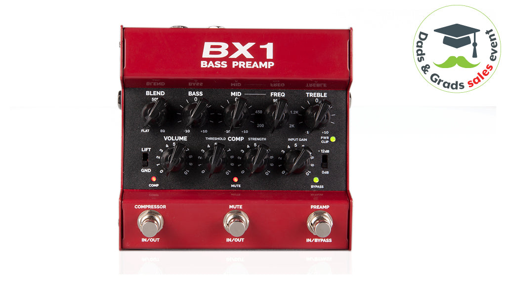 bass guitar preamp pedal