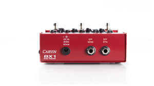 Carvin BX1 Bass Preamp with Bass, Mid, Treble Controls with DI output and effects loop 