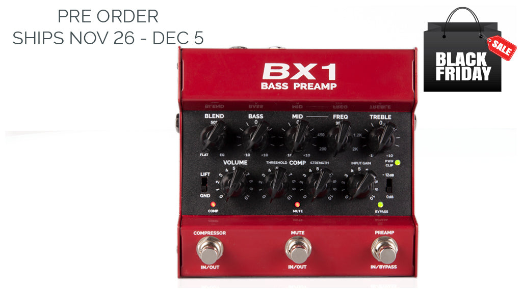bx1 bass preamp pedal