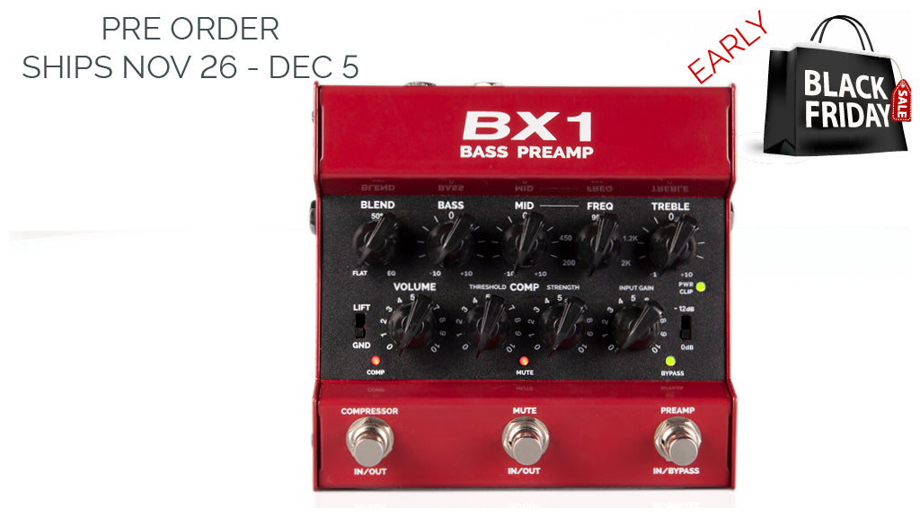 bx1 bass preamp pedal