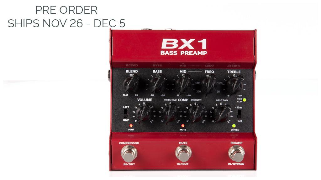 bx1 bass preamp pedal