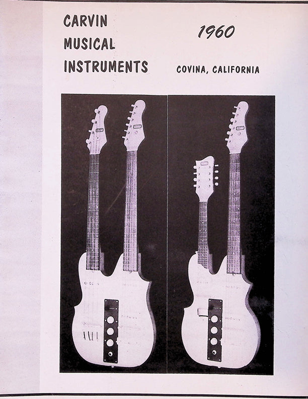 carvin catalog cover 1960