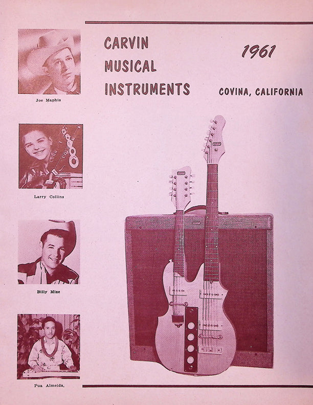 carvin catalog cover 1961
