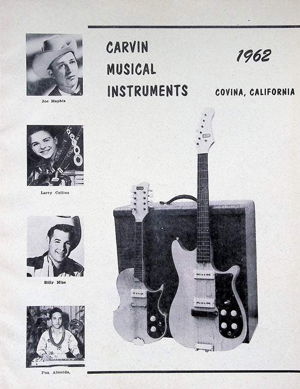 carvin catalog cover 1962