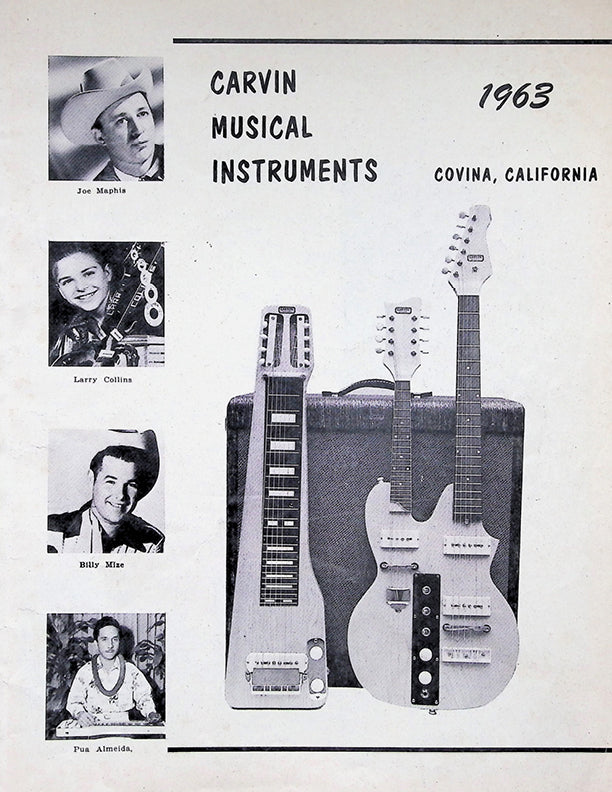 carvin catalog cover 1963