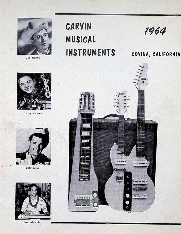 carvin catalog cover 1964