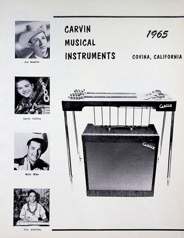 carvin catalog cover 1965