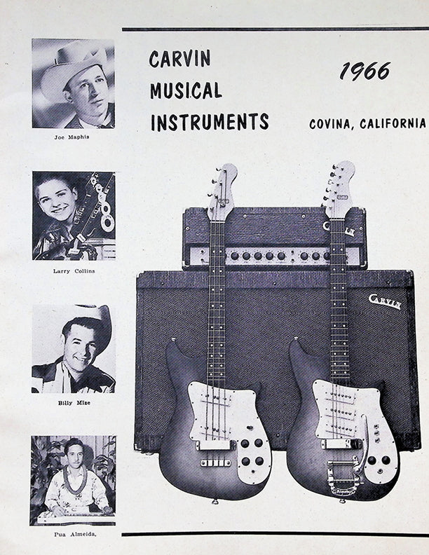 carvin catalog cover 1966