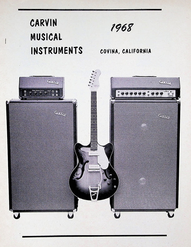 carvin catalog cover 1968