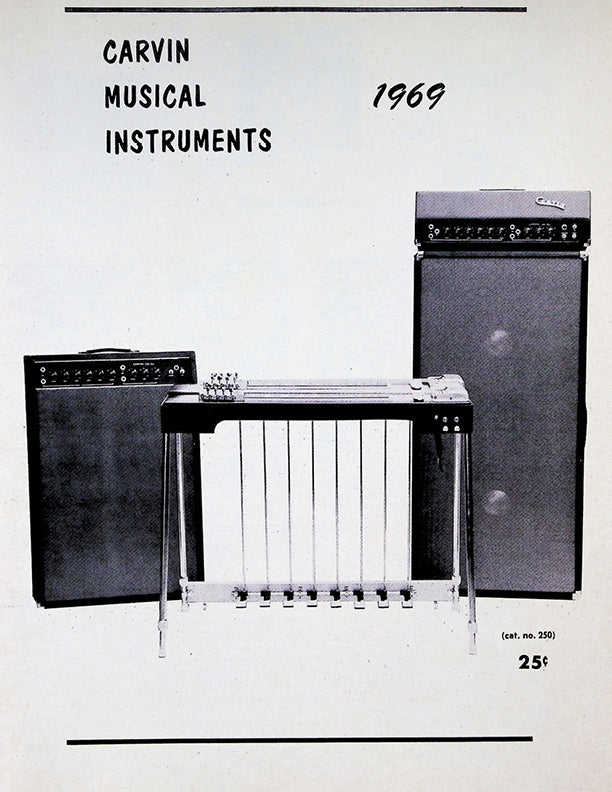 carvin catalog cover 1969