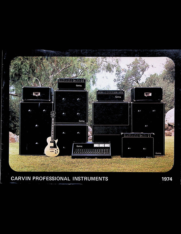 carvin catalog cover 1974