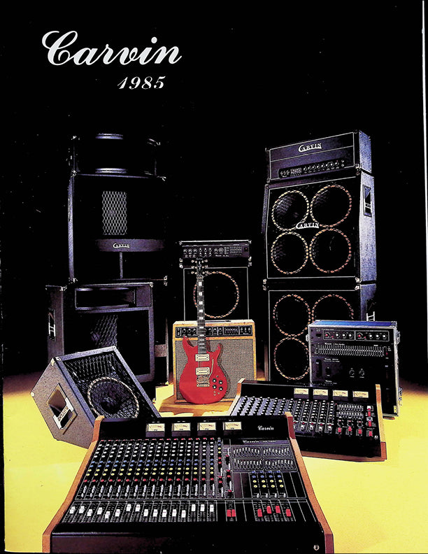 carvin catalog cover 1985