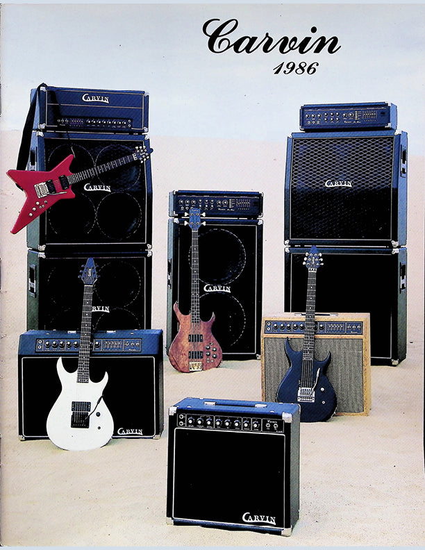 carvin catalog cover 1986