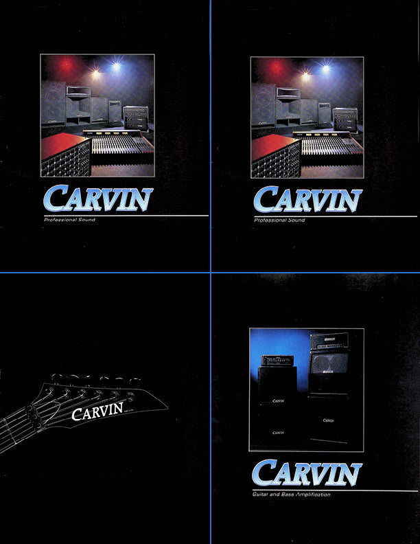 Carvin Catalog Cover 1990