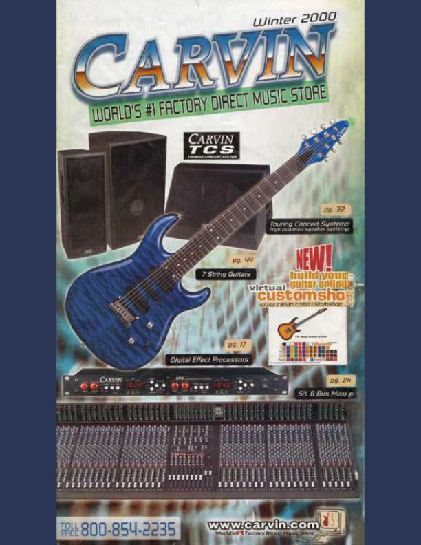 Carvin Catalog 2000