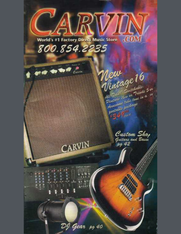 Carvin Catalog 2002