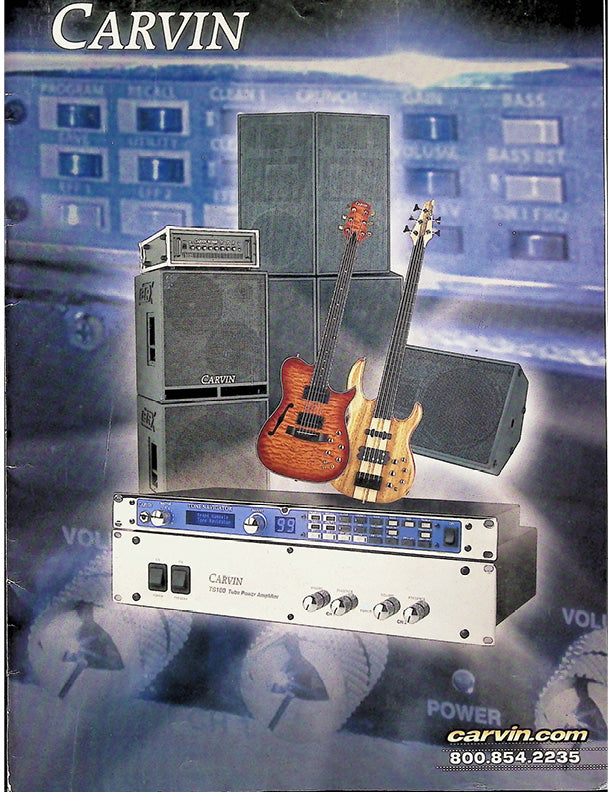 Carvin Catalog Cover 2004