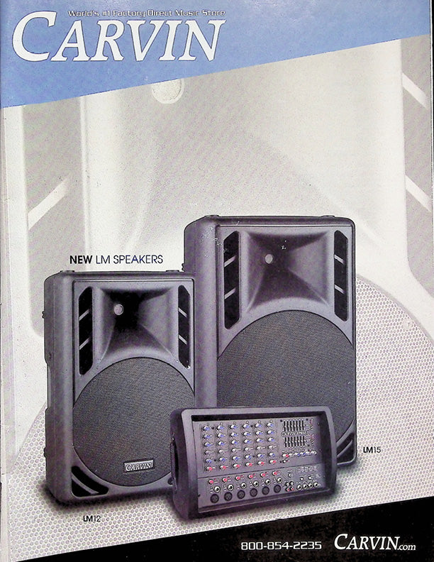 Carvin Catalog Cover 2007
