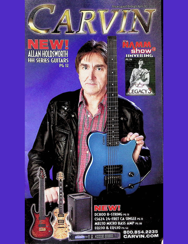 Carvin Catalog Cover 2012