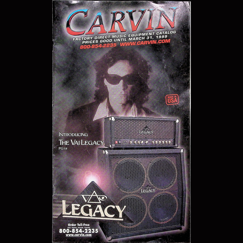 carvin catalog 1999 