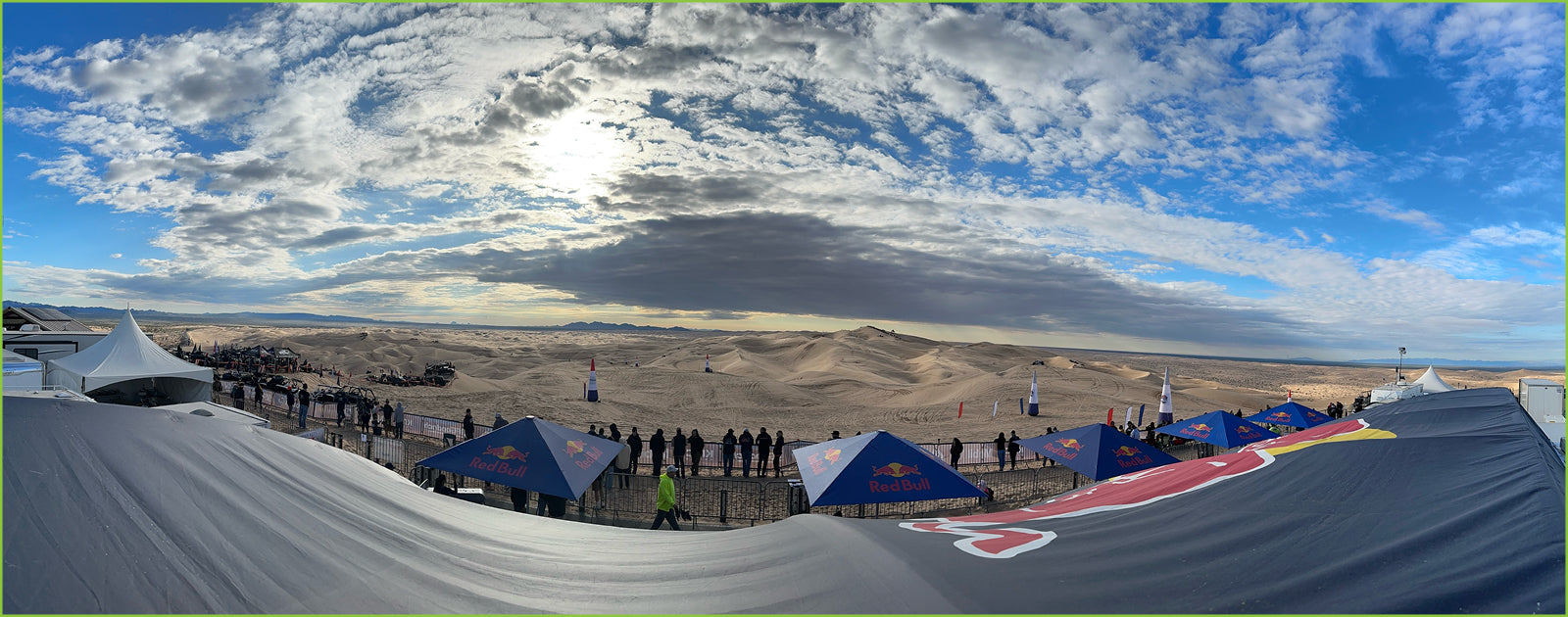 carvin trc400a deployed at redbull sand blast event