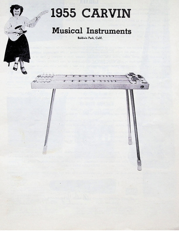 carvin catalog 1955 cover image