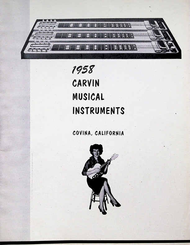 carvin catalog cover 1958