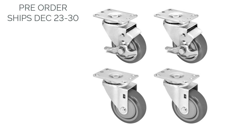 caster wheels for TRx3118A subwoofer