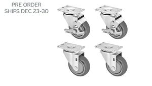 caster wheels for TRx3118A subwoofer