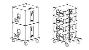 transport dolly system for TRx5210AN and TRx5118A Subwoofer