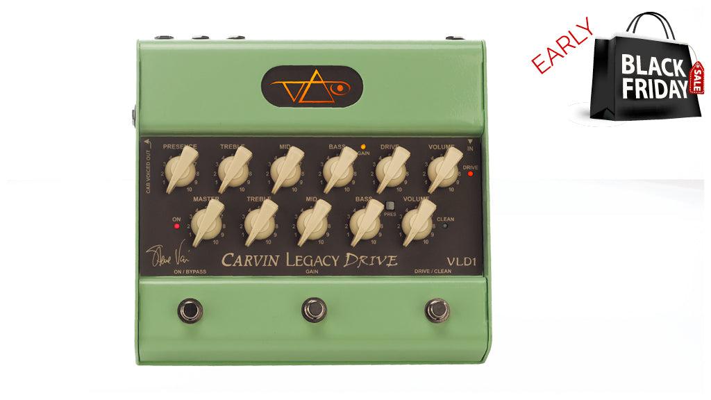 VLD1 - Legacy Drive Preamp Pedal with 12Ax7 Tubes