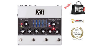 X1 All Tube Preamp Pedal with 12Ax7 Tubes