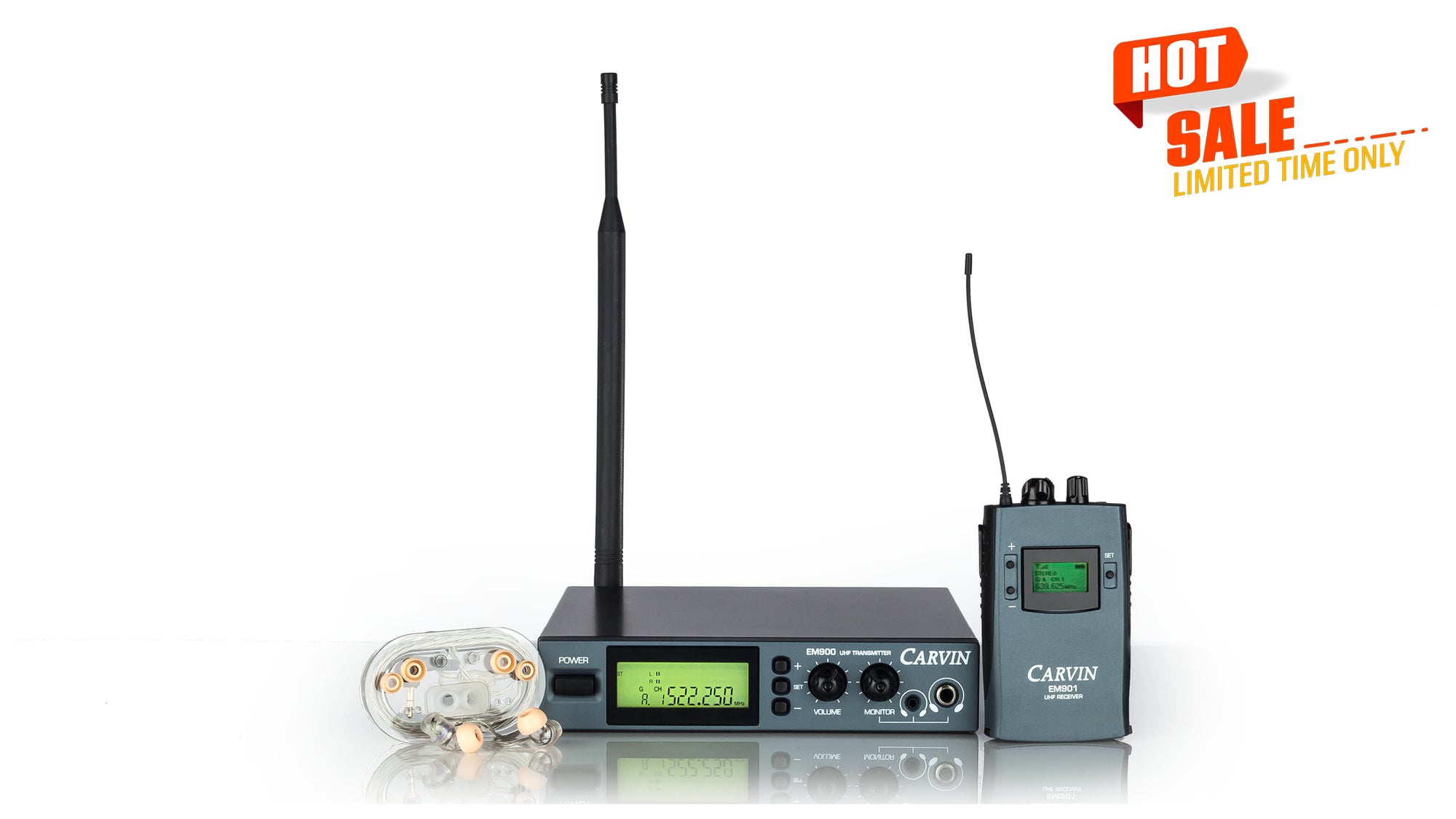 carvin em900 in ear monitor system