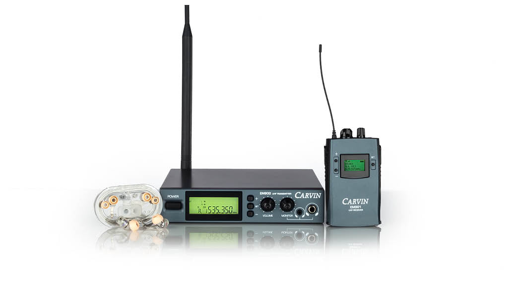 EM900 Wireless In-Ear Personal Monitor System - Carvin Audio