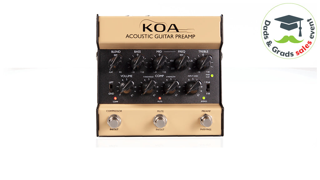 acoustic guitar preamp pedal