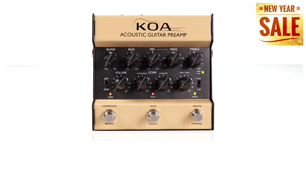 carvin koa acoustic guitar preamp pedal 