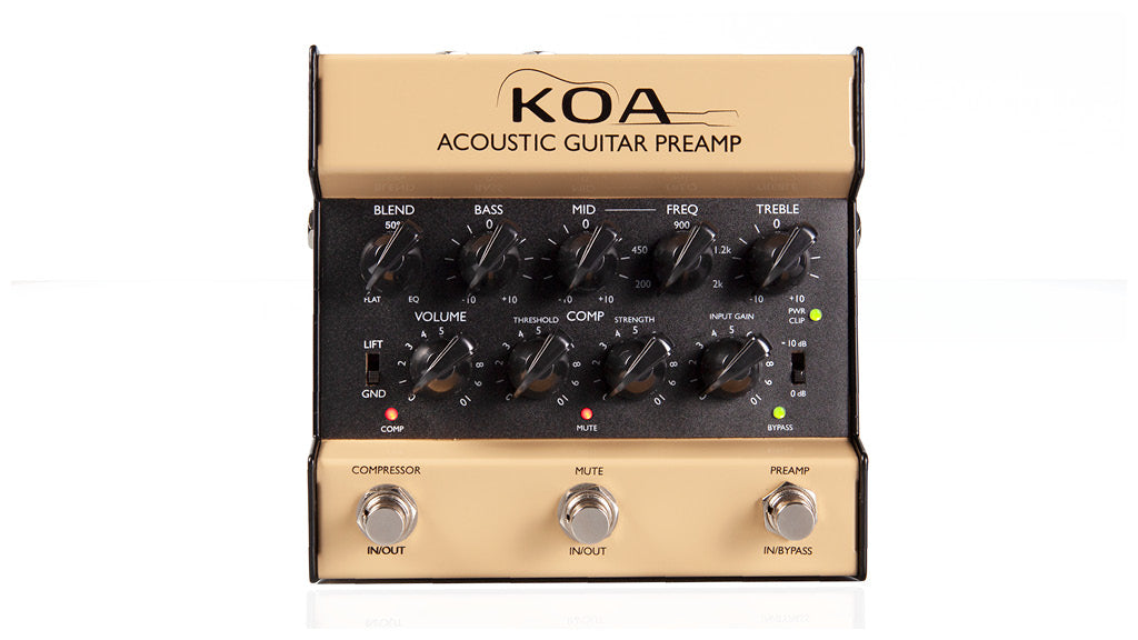 preamp guitar pedal KOA Acoustic Guitar Preamp